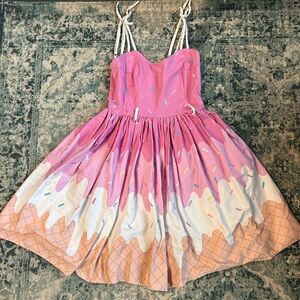 Collectif ice cream cone dress